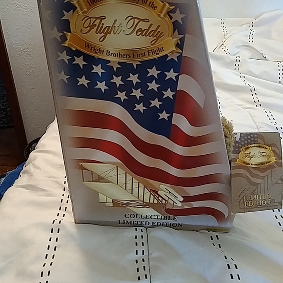 DanDee Dan Dee Teddy Bear Wright Brothers Flight plays "up up in the air" - Picture 8 of 8